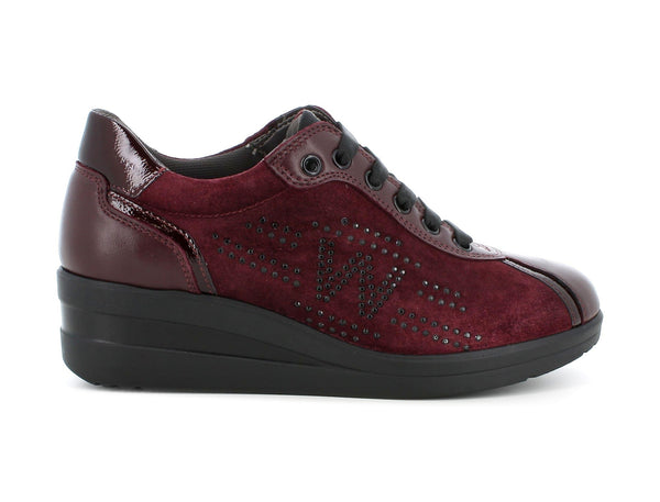 Melluso Donna Scarpe basse Pelle R25850A-209599 Bordo